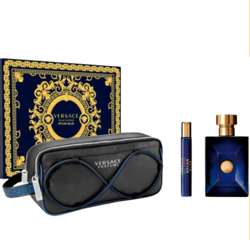 Dylan Blue By Versace 3.4 EDT+ Mini + Bag