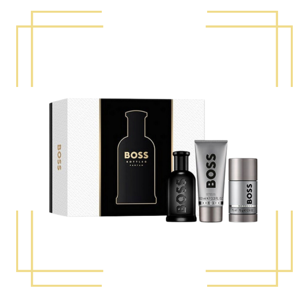 Boss Parfum by Hugo Boss 3.4 + Shower Gel + Deo