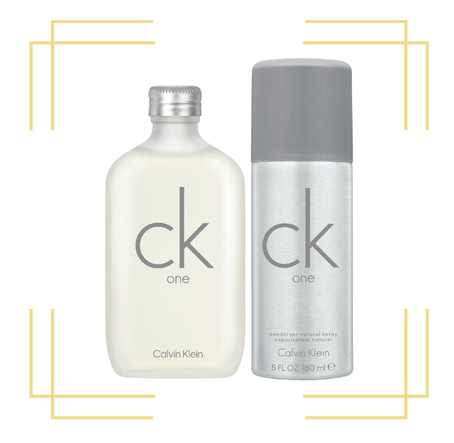 CK One By Calvin Klein 3.4 EDT + 150 ML Deo