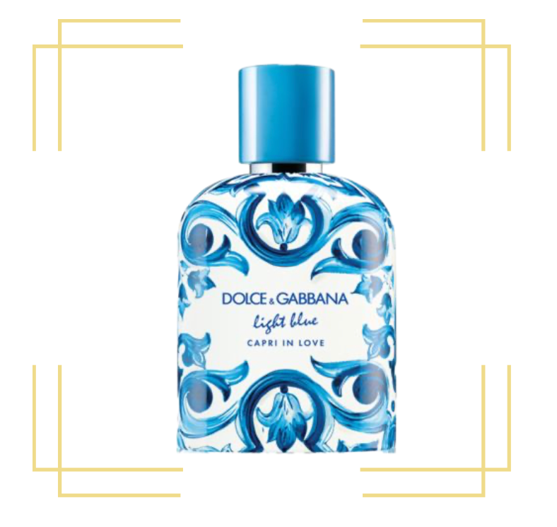 Light Blue Capri In Love By Dolce & Gabbana 3.4 EDP (Tester)