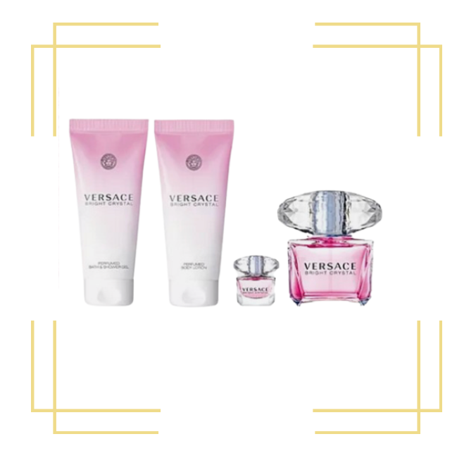 Bright Crystal By Versace 3.0 + BL +SG +Mini