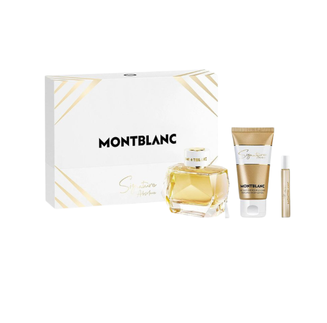 Signature Absolu By Mont Blanc 3.0 + 3.4 Body Lotion +7.5 ML