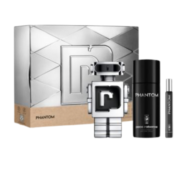 Phantom By Paco Rabanne 3.4 EDT + Deodorant + 10 Ml
