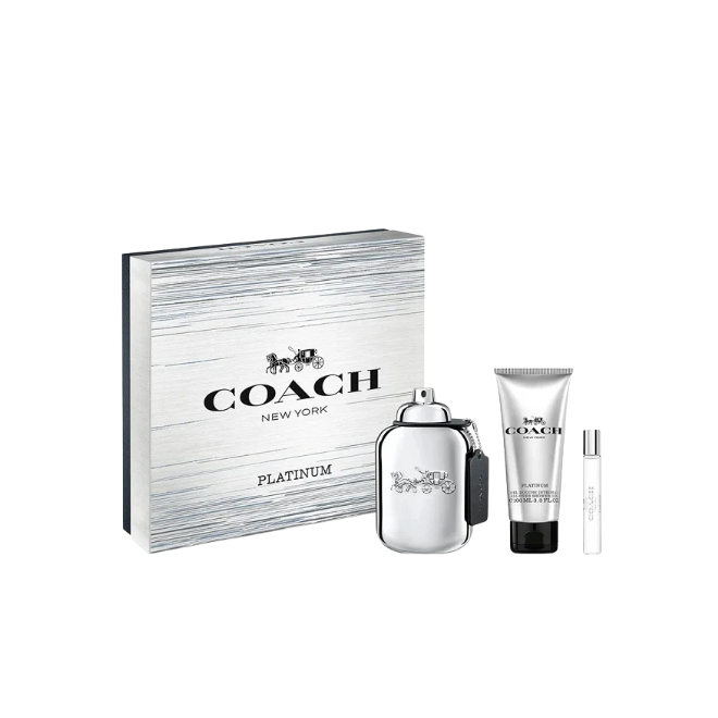 Coach Platinum By Coach 3.4 EDP Gift Set