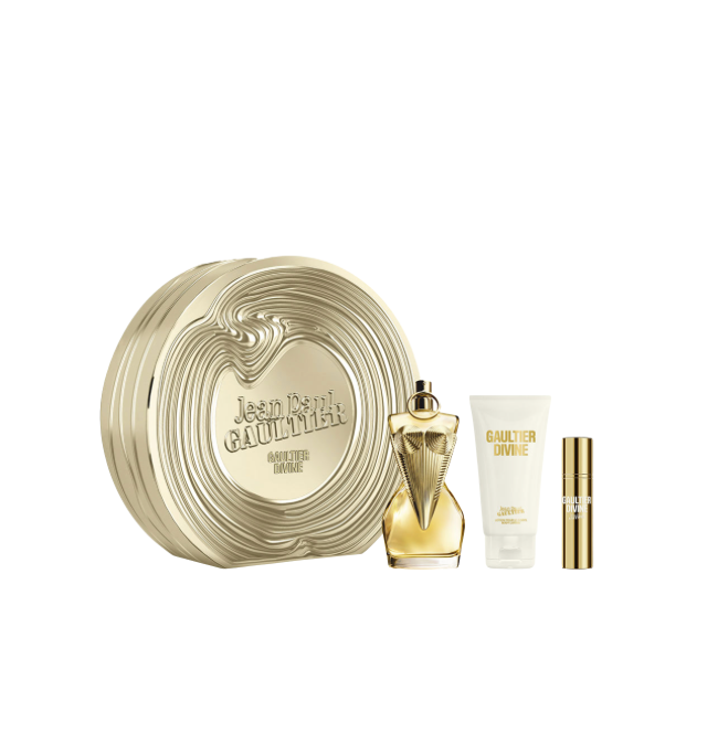 Divine By Jean Paul Gaultier 3.4 + Body Lotion + Mini