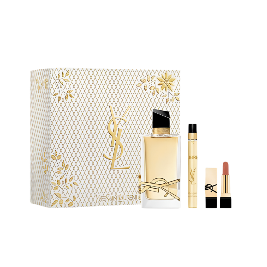 Libre By Yves Saint Laurent 3.4 EDP + Mini + Lipstick