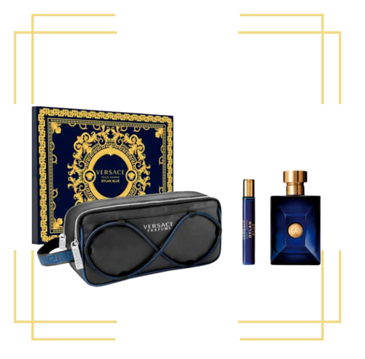 DYLAN BLUE BY VERSACE 3.4 EDT+ MINI + BAG