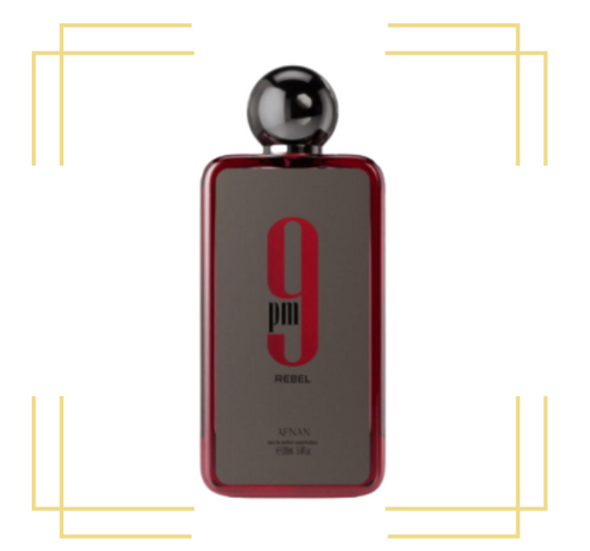 9 Pm Rebel by Afnan 3.4 EDP
