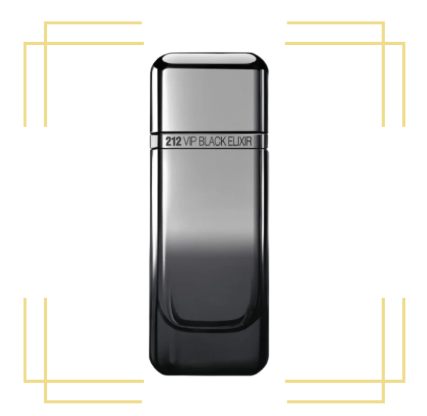 212 Vip Black Elixir by Carolina Herrera 3.4 EDP (Tester)