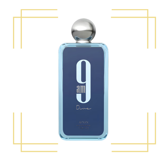 9 AM Dive By Afnan 3.4 EDP (Unbox)