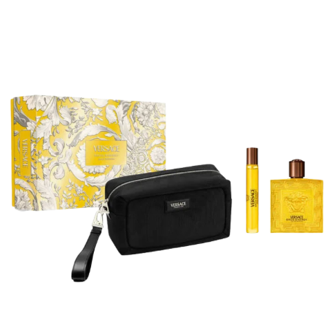 Versace Eros Energy By Versace 3.4 EDP + Mini + Bag
