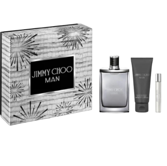 Jimmy Choo Man By Jimmy Choo 3.4 EDT + 3.4 Shower Gel + Mini