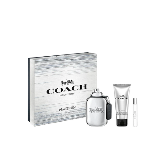 Coach Platinum By Coach 3.4 EDP Gift Set