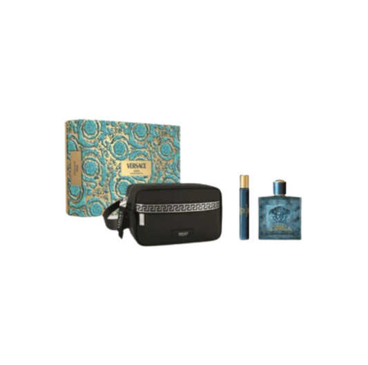 Eros by Versace 3.4 EDT + Shower Gel + Mini