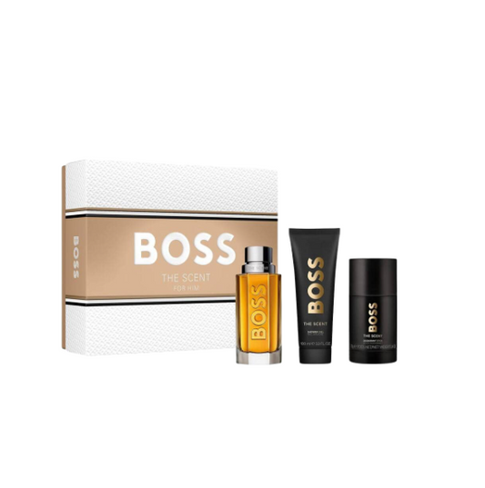 Hugo Boss The Scent 3.3 EDT + 3.3 Shower Gel + 2.4 Deodorant Stick