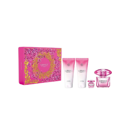 Crystal Absolu By Versace 3.0 EDP +3.4 Body Lotion +3.4 Shower Gel + BAG