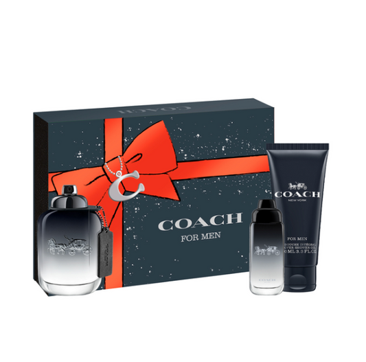 Coach New York 3.4 EDT + Shower Gel + Mini