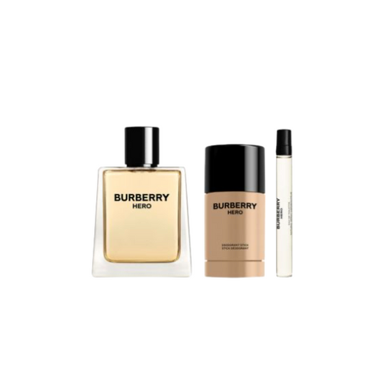 Burberry Hero By Burberry 3.4 EDT + Deo + Mini