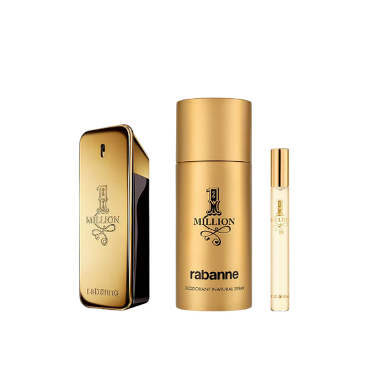 One Million By Paco Rabanne 3.4 EDT + Deo + Mini
