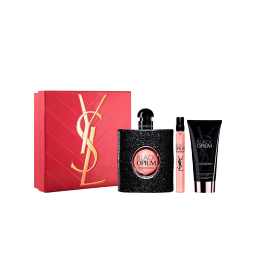 Black Opium by Yves Saint Laurent 3.0 EDP + 10 ml + Lipstick