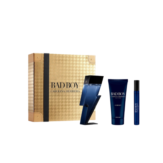Bad Boy Cobalt by Carolina Herrera 3.4 EDP + Shower Gel