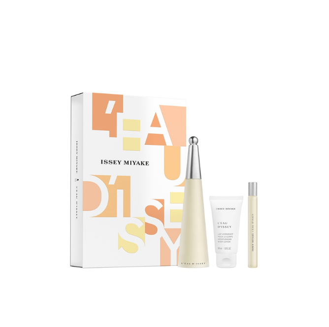 Issey Miyake l'eau Dissey 2.5 EDT + Body Lotion + Mini